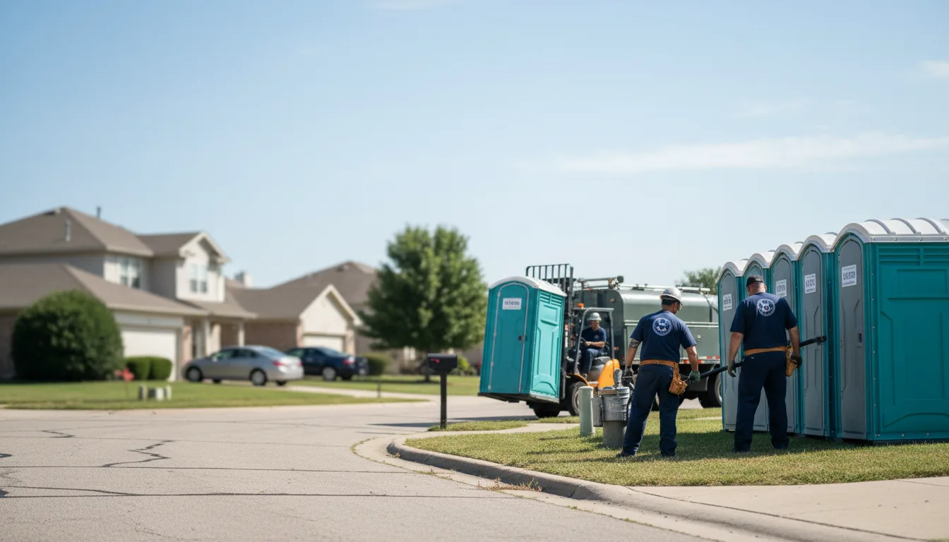 Porta Potty Rental in Blanket, TX near me